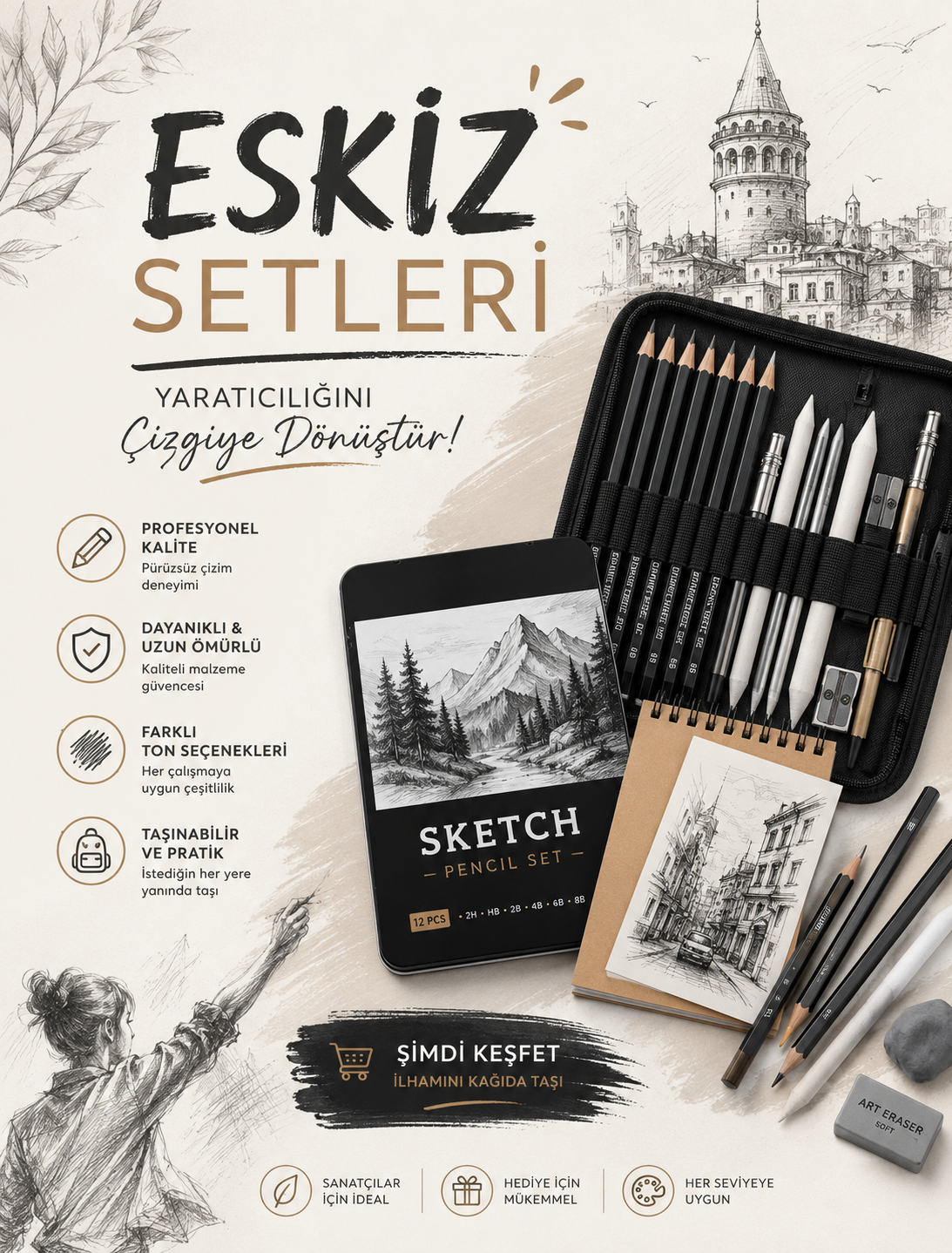 ÇİZİM SETLERİ