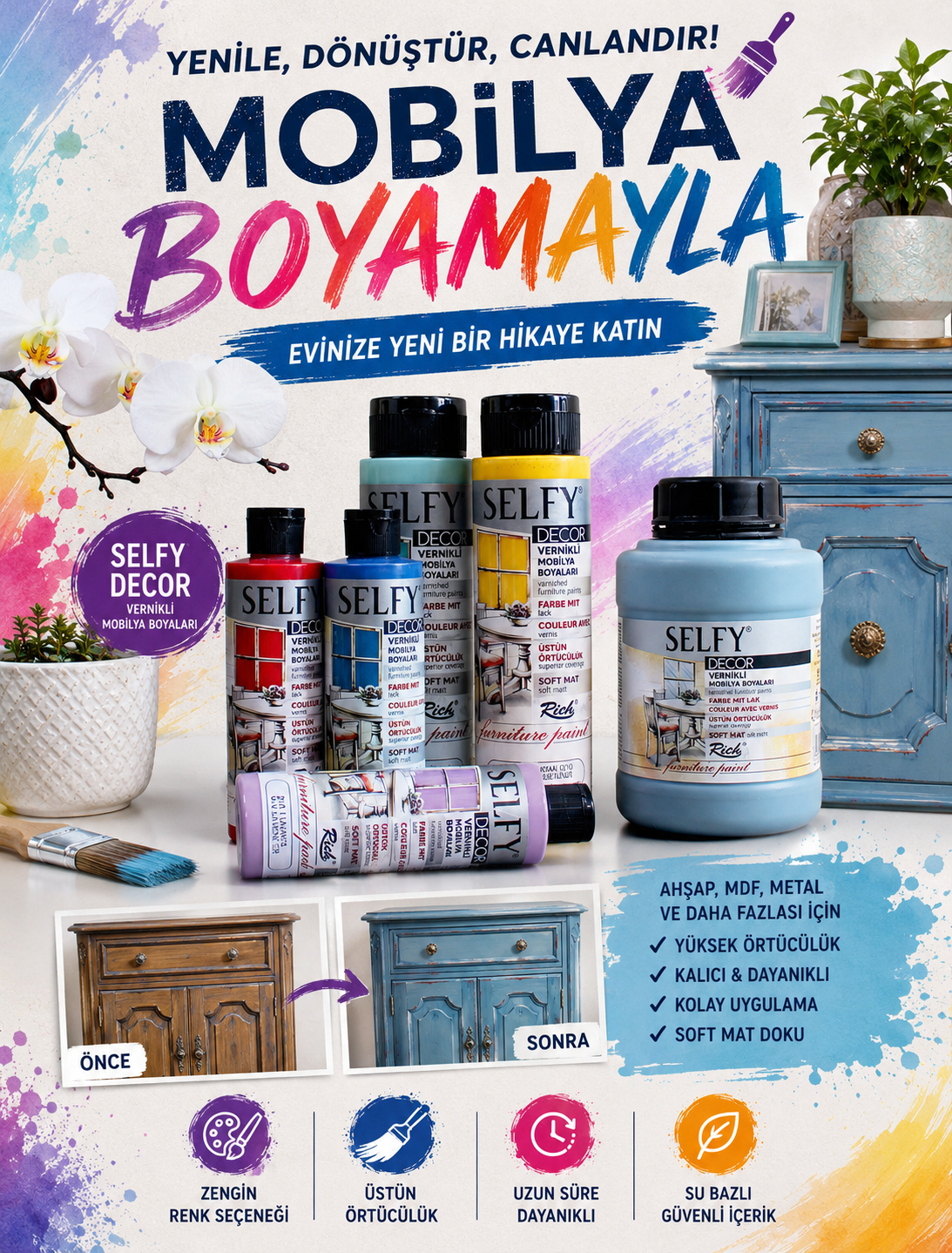 MOBİLYA BOYALARI