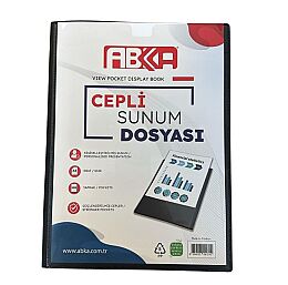 Abka Sunum Dosyası Önü Cepli A4 100'Lü (1.22.03.007)*** - 1