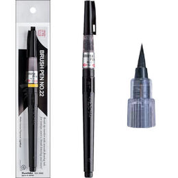 Zig Mangaka Brush Pen Doldurulabilir Fırça Uçlu Kalem No:22