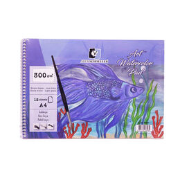 Alex Schoeller Art Watercolour Pad Spiralli Sulu Boya Defteri Blok 300 gr. A4 12 yaprak