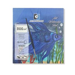 Alex Schoeller Art Watercolour Pad Sulu Boya Defteri Blok 300 gr. 20x20 cm. 12 yaprak