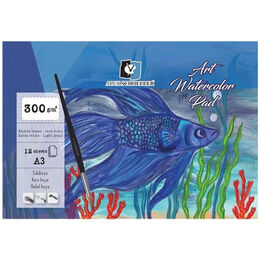 Alex Schoeller Art Watercolour Pad Sulu Boya Defteri Blok 300 gr. A3 12 yaprak - 1