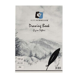 Alex Schoeller Drawing Book Eskiz Çizim Defteri 180 gr. A4 25 yp.
