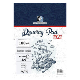 Alex Schoeller Drawing Pad Spiralli Eskiz Çizim Defteri 120 gr. A4 30 yp. - 1
