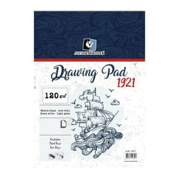 Alex Schoeller Drawing Pad Spiralli Eskiz Çizim Defteri 120 gr. A5 50 yp. - 1