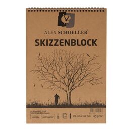 Alex Schoeller Kraft Eskiz Çizim Resim 25x35 cm. 90 gr. 15 yaprak