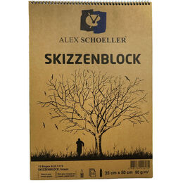 Alex Schoeller Kraft Eskiz Çizim Resim 35x50 cm. 90 gr. 15 yaprak