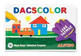 Alpino Dacscolor Mum Boya 12 Renk Plastik Çantalı