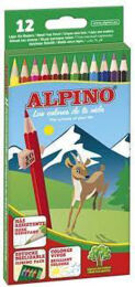 Alpino Kuru Boya 12 Renk Karton Kutu (AL-10654) - 1