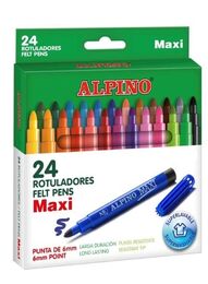 Alpino Maxi Keçeli Boya Kalemi 24 Renk