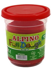 Alpino Oyun Hamuru 130 gr. KIRMIZI - 1
