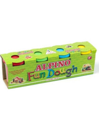 Alpino Oyun Hamuru 130 Gr.x 4 Renk (DP-302) - 1