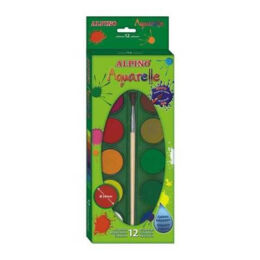 Alpino Sulu Boya 12 Renk (AQ-01) - 1