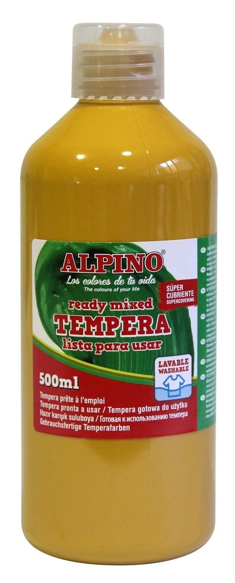 Alpino Tempera (yıkanabilir) Boya 500 Ml. K.sarı