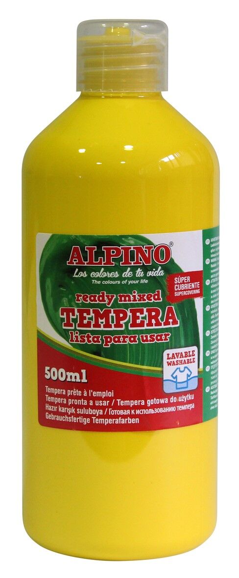 Alpino Tempera (yıkanabilir) Boya 500 Ml. Sarı