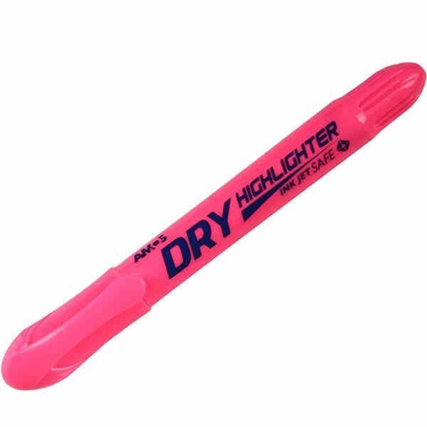 Amos Dry Highlighter Jel Fosforlu Kalem Pembe