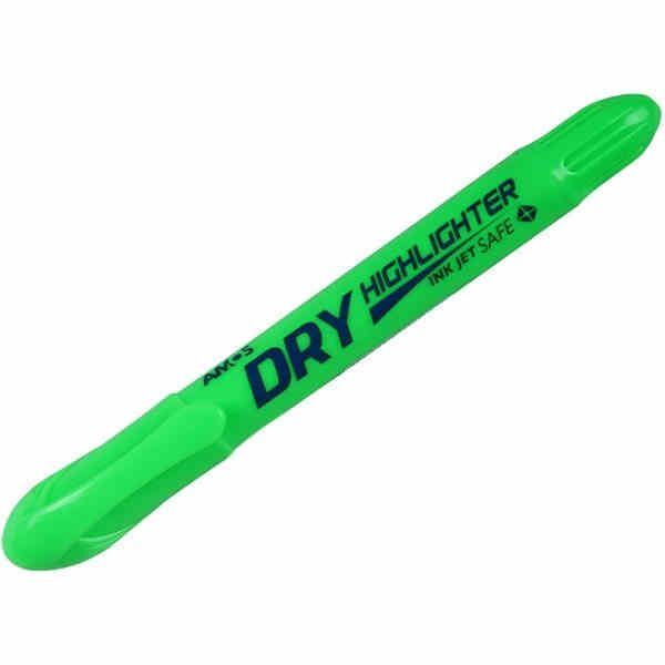 Amos Dry Highlighter Jel Fosforlu Kalem Yeşil