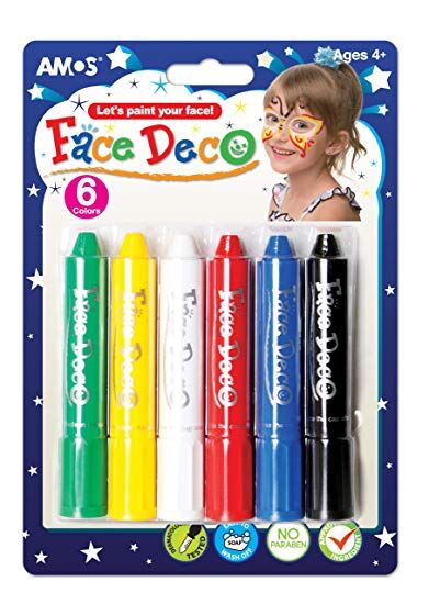 Amos Face Deco Yüz Boyası 6 Renk