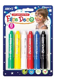 Amos Face Deco Yüz Boyası 6 Renk - 1