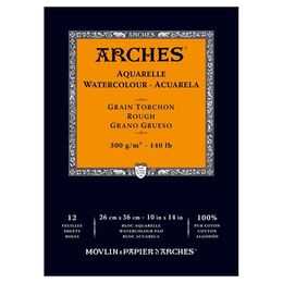Arches Sulu Boya Defteri Blok Rough - Kalın Doku 300 gr. 26x36 cm. 12 Yaprak
