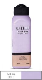 Artdeco Akrilik Boya 140 ml. 3011 AÇIK LİLA - 1