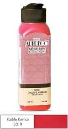 Artdeco Akrilik Boya 140 ml. 3019 KADİFE KIRMIZI - 1