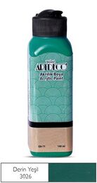 Artdeco Akrilik Boya 140 ml. 3026 DERİN YEŞİL - 1