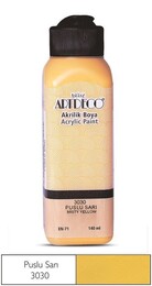 Artdeco Akrilik Boya 140 ml. 3030 PUSLU SARI - 1