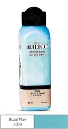 Artdeco Akrilik Boya 140 ml. 3034 BUZUL MAVİ - 1