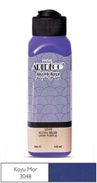 Artdeco Akrilik Boya 140 ml. 3048 KOYU MOR - 1
