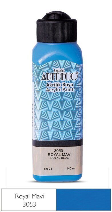 Artdeco Akrilik Boya 140 Ml. 3053 Royal Mavi