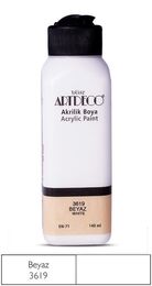 Artdeco Akrilik Boya 140 ml. 3619 BEYAZ