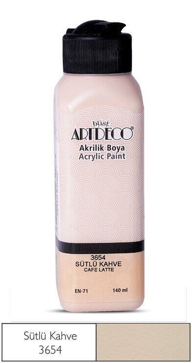 Artdeco Akrilik Boya 140 Ml. 3654 Sütlü Kahve