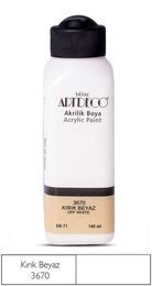 Artdeco Akrilik Boya 140 ml. 3670 KIRIK BEYAZ