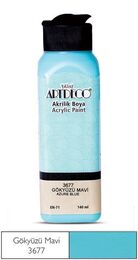 Artdeco Akrilik Boya 140 ml. 3677 GÖKYÜZÜ MAVİ - 1