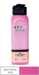 Artdeco Akrilik Boya 140 ml. 3678 ŞEKER PEMBE - 1