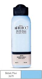 Artdeco Akrilik Boya 140 ml. 3679 BEBEK MAVİ - 1