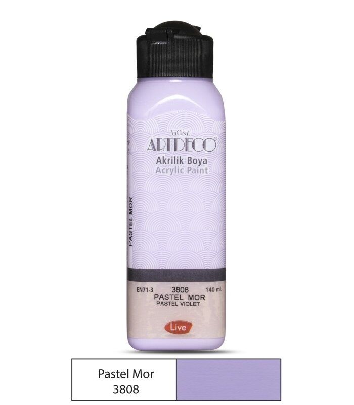 Artdeco Akrilik Boya 140 Ml. 3808 Pastel Mor