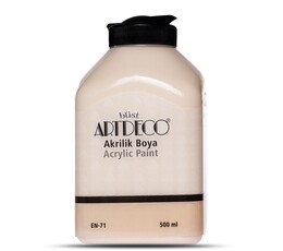 Artdeco Akrilik Boya 500 ml. 3006 PASTEL PEMBE - 1
