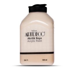 Artdeco Akrilik Boya 500 ml. 3006 PASTEL PEMBE - 1
