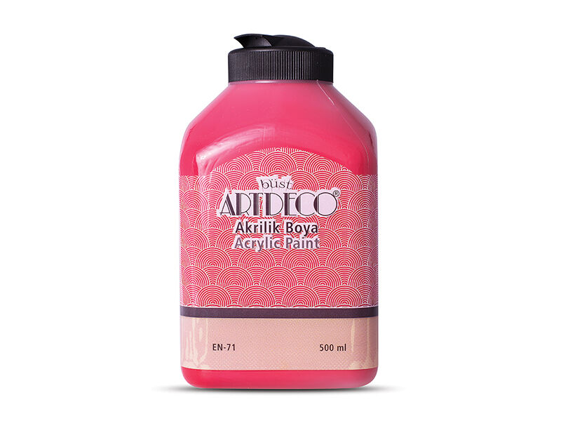 Artdeco Akrilik Boya 500 Ml. 3015 Ateş Kırmızı