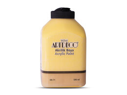 Artdeco Akrilik Boya 500 ml. 3032 KANARYA SARISI