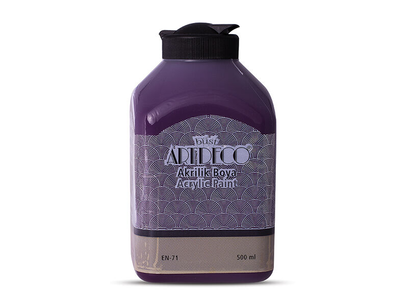 Artdeco Akrilik Boya 500 Ml. 3049 Patlıcan Moru