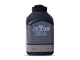Artdeco Akrilik Boya 500 ml. 3618 SİYAH - 1