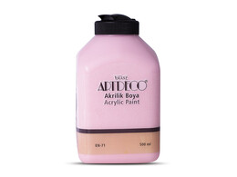 Artdeco Akrilik Boya 500 ml. 3674 BEBEK PEMBE - 1
