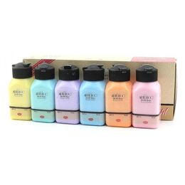 Artdeco Akrilik Boya Seti 6 Renk x 75 ml. Pastel Renkler