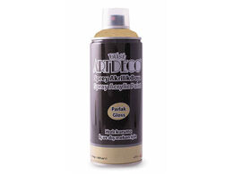 Artdeco Akrilik Sprey Boya 400 ml. METALİK KROM ALTIN