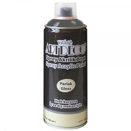 Artdeco Akrilik Sprey Boya 400 ml. KOYU GRİ