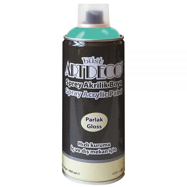 Artdeco Akrilik Sprey Boya 400 Ml. Turkuaz